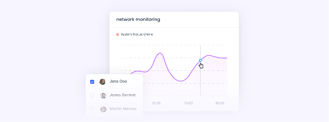 Stable connection monitoring dashboard
